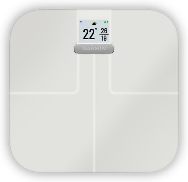 Garmin Index S2 smartvægt, hvid