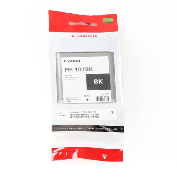 Canon Blæk 6705B001 PFI-107 Sort