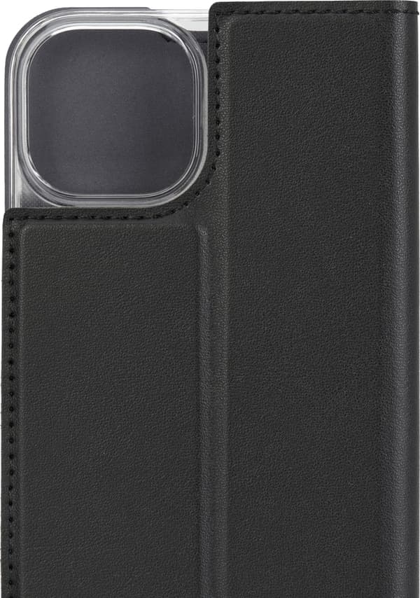 FoneKit BookCase skyddsfodral, iPhone 15, svart