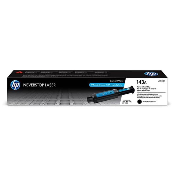 HP Toner W1143A 143A Musta