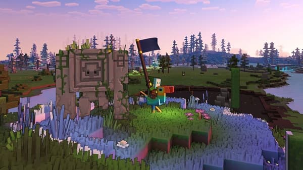 Minecraft Legends - Deluxe Edition-spill, PS4