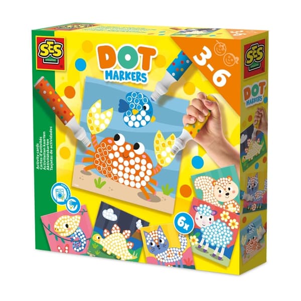 SES Creative Dot Markers - 3 Colours XXL - (S14602)