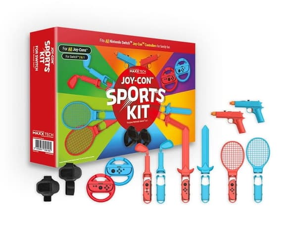 Maxx Tech Joy-Con Sports Kit til Nintendo Switch 2/1