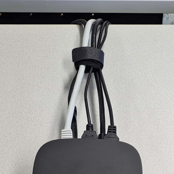 Nedis Kabel Ledelse | Hook og Loop | Låst | 6 stk. | Nylon | Sort