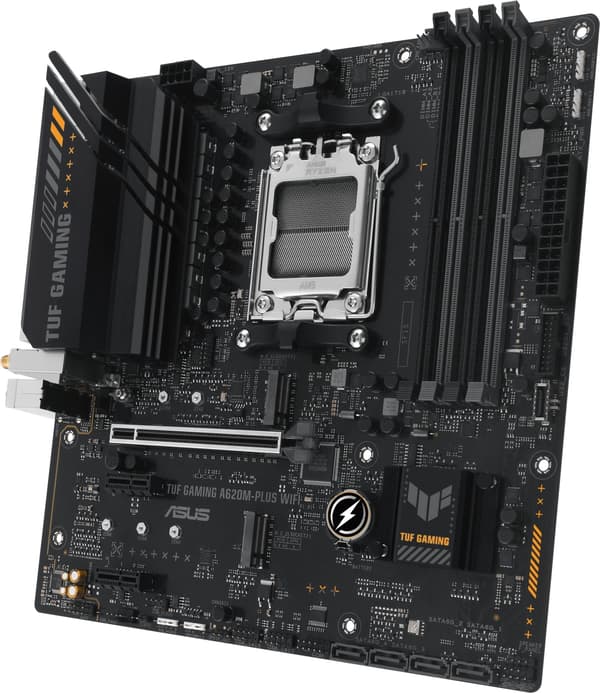 ASUS TUF GAMING A620M-PLUS WIFI mATX-emolevy