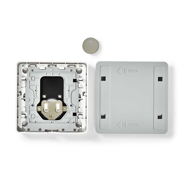 Nedis SmartLife Strömbrytare | Väggfäste | Android™ / IOS | Plast | Vit