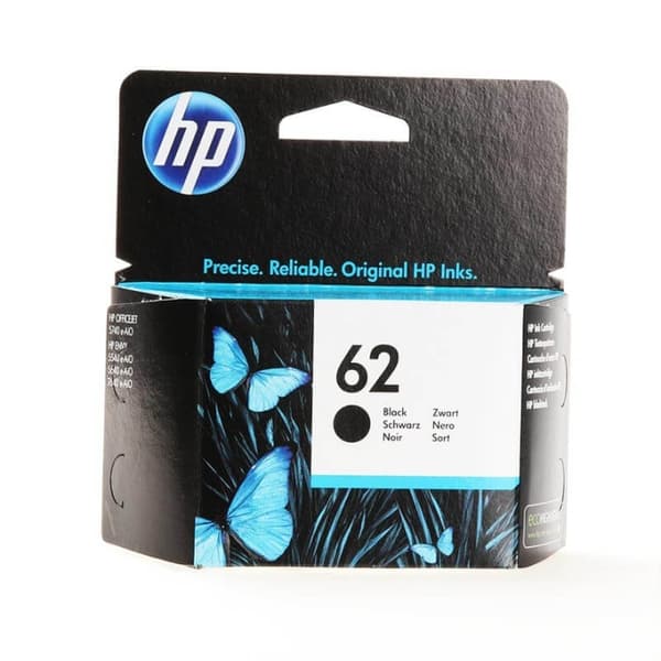 HP Bläck C2P04AE 62 Svart