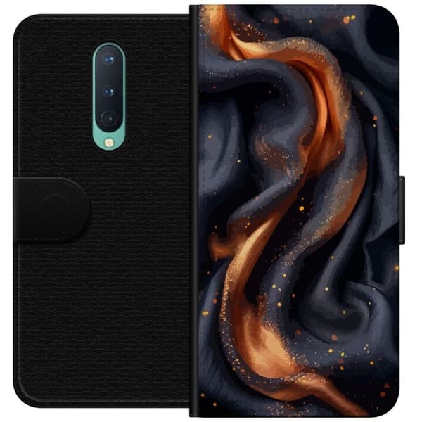 Plånboksfodral till OnePlus 8 med Eldigt silke motiv