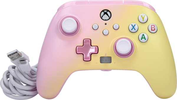 PowerA Enhanced trådbunden handkontroll, Pink Lemonade, Xbox