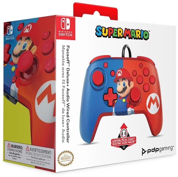 PDP Trådad handkontroll till Nintendo Switch, Super Mario