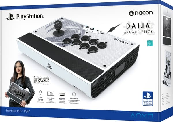 NACON Daija Arcade Stick - Spillkontroller for PS4 / PS5