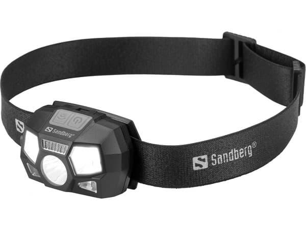 Sandberg Pandelampe 5i1 genopladningssensor