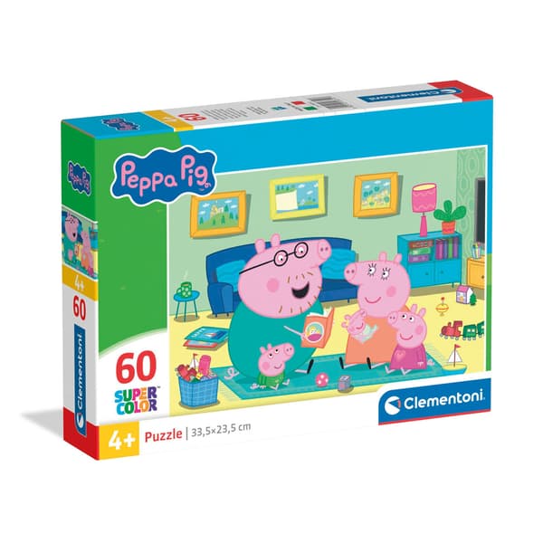 Clementoni Puslespill 60 Pcs Peppa Pig