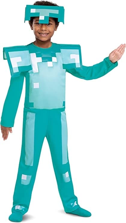 Disguise Minecraft Costume - Diamond Armor (128 cm)
