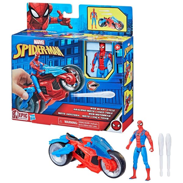 Spider-Man 4 tums fordon och figur