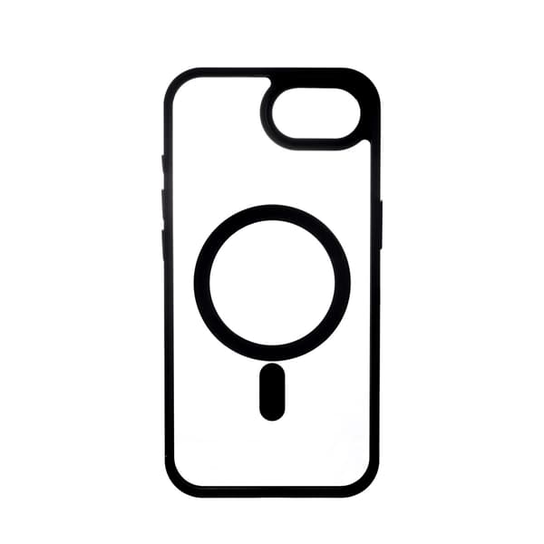 Onsala Cover Gennemsigtig Sort - iPhone 16e/17e
