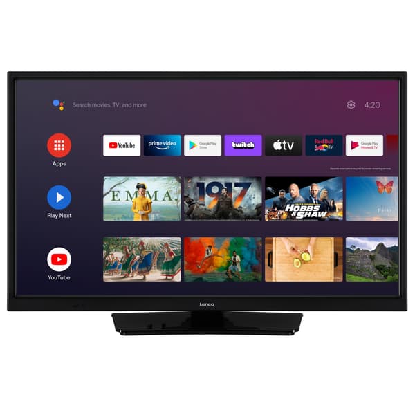 Lenco 24 tommer Smart HD LED TV Bluetooth® 12V