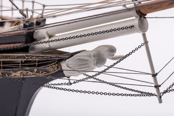 1:75 Cutty Sark - Skrog i tre