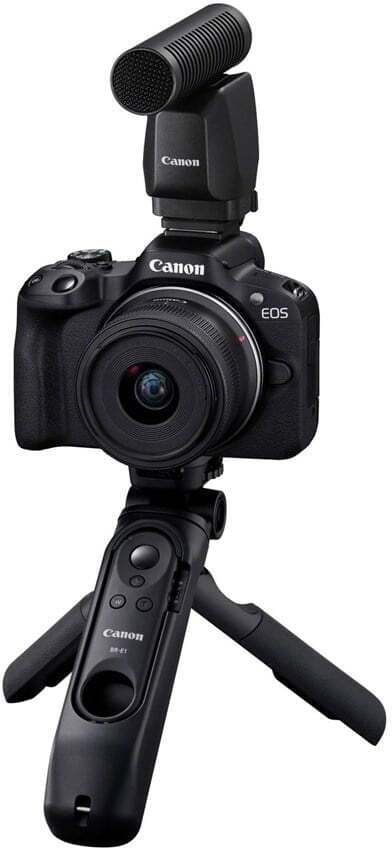 Canon EOS R50 systemkamera + 18-45 mm objektiv Vlogger Kit