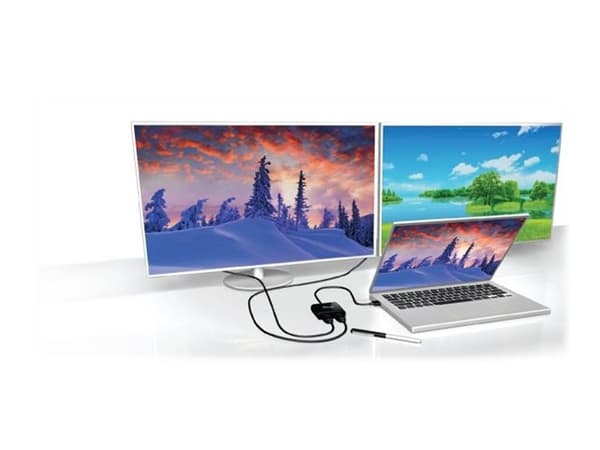 Club 3D Videoadapter DisplayPort / HDMI 20cm Svart