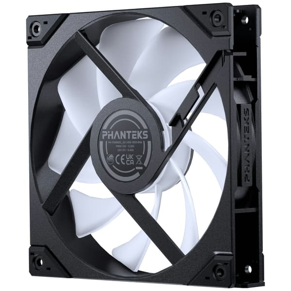 Phanteks M25 Gen2 140 mm PWM DRGB-blæser, sort, 3 stk. Denne