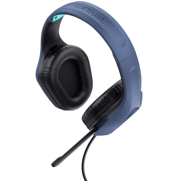 Trust GXT 415B Zirox Gamingheadset Blå