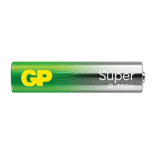 GP Batteri Super Alkaline AAA LR03 4-Pakning