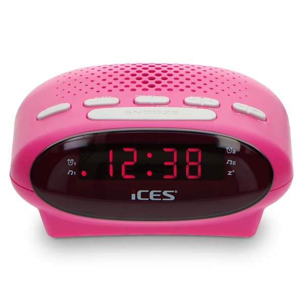 ICES Klockradio Rosa