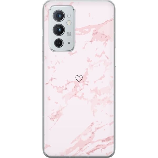 Mobildeksel til OnePlus 9RT 5G med Rosa Hjerte motiv