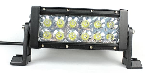 Kraftig 36W, 8", 2340LM LED-rampe