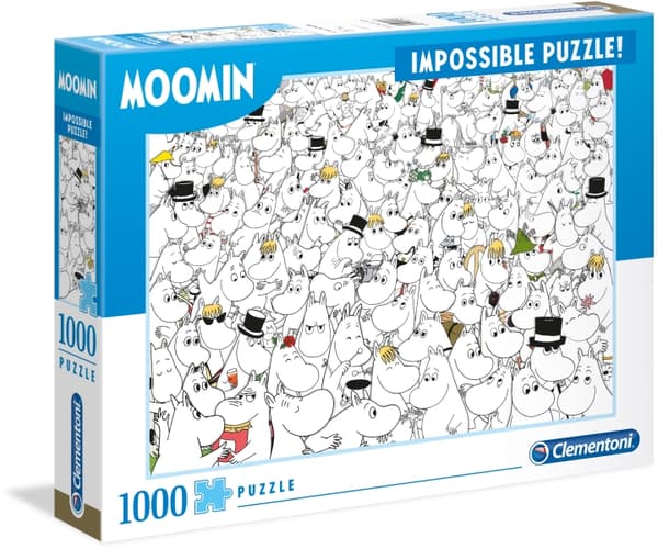 Clementoni Mumin Umulig puslespill, 1000 brikker