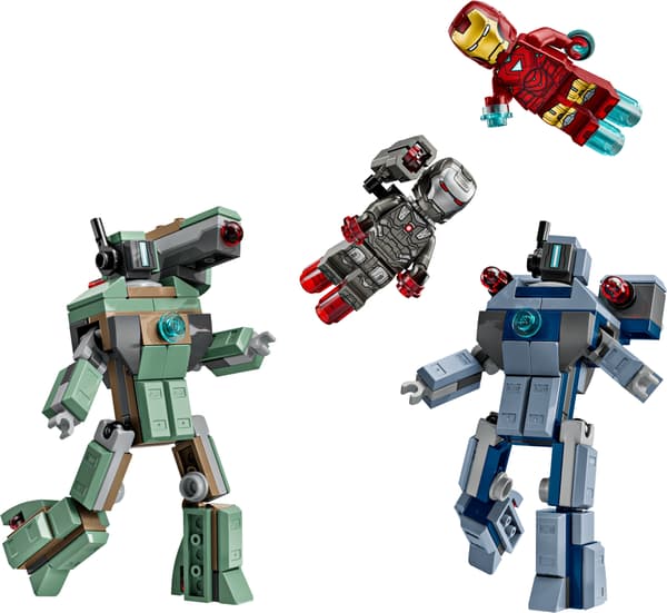 LEGO Supersankarit - Iron Man & War Machine vs. Hammer Drones (76320)