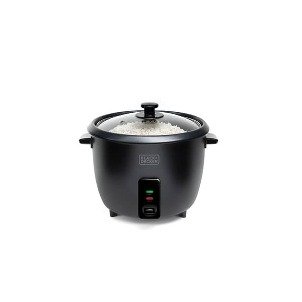 BLACK+DECKER Riisikeitin 1,8 L Musta