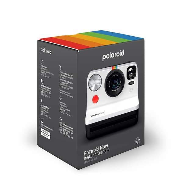 Polaroid Kamera Now Gen. 2 Svart & Hvit