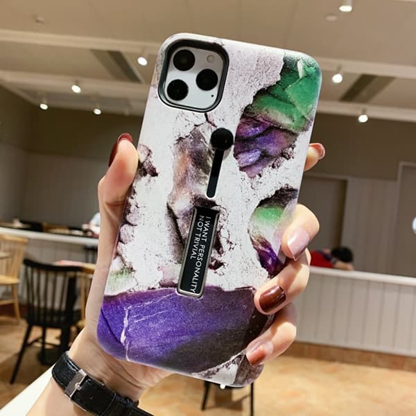 Muodikas kotelo sormipidikkeellä - iPhone 11 Pro Max