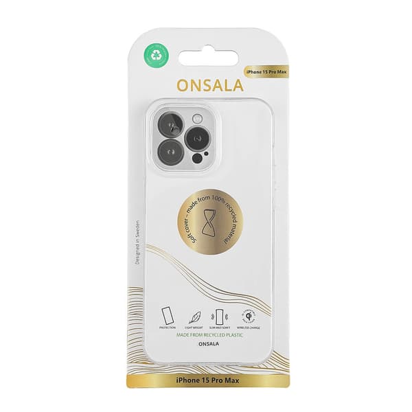 Onsala Mobilcover iPhone 15 Pro Max - TPU Transparent