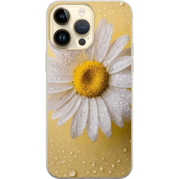 Mobildeksel til Apple iPhone 15 Pro Max med Porselensblomst motiv