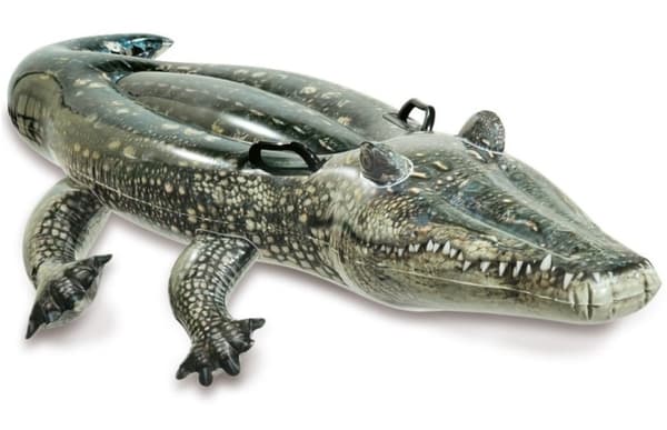INTEX Realistic Gator Ride-On (657551)