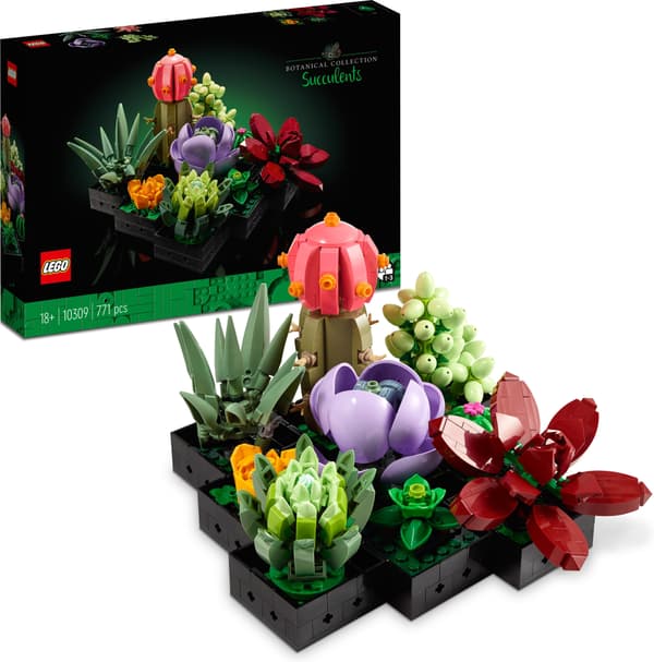 Lego Botanisk 10309 - Sukkulenter