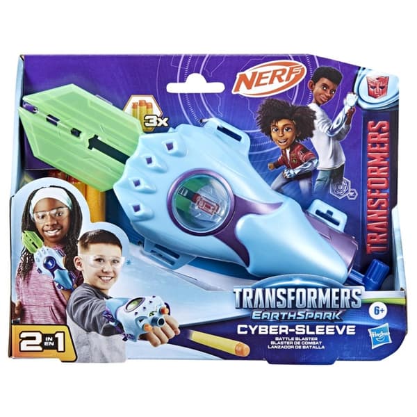 Transformers EarthSpark rollespill Cyber-sleeve Blaster
