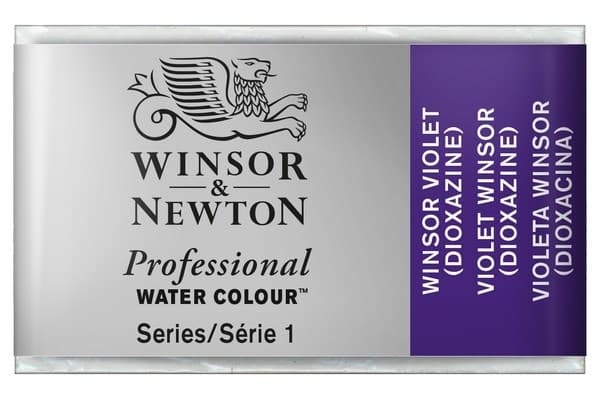 Winsor Prof Water Colour Pan/W Viol Di 733