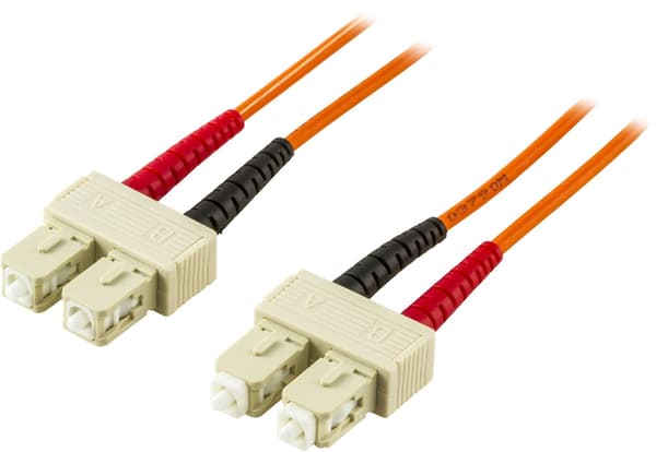 DELTACO fiberkablage SC - SC, duplex, multimod 20m (FB-520)
