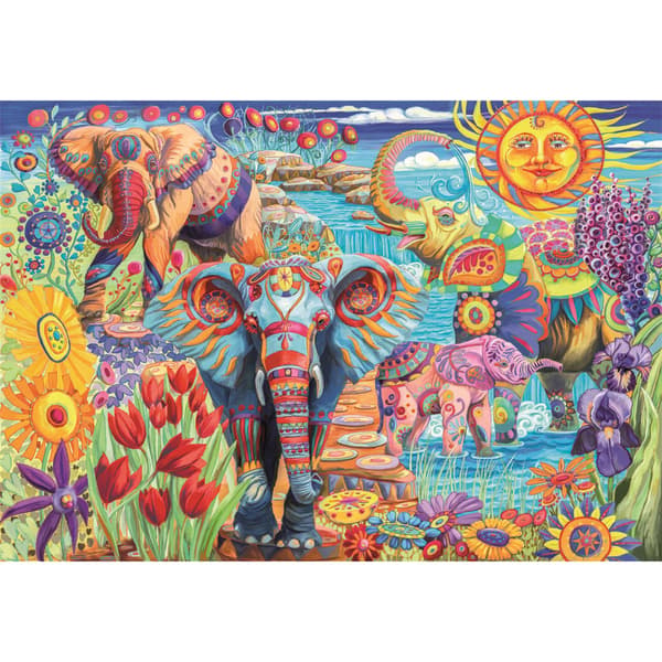 Clementoni Palapeli 500 Pcs CB High Quality Collection Elephants Carnival