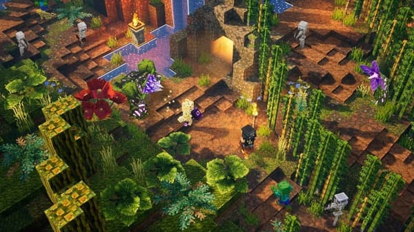Minecraft: Dungeons - Ultimate Edition-spelet, PS4