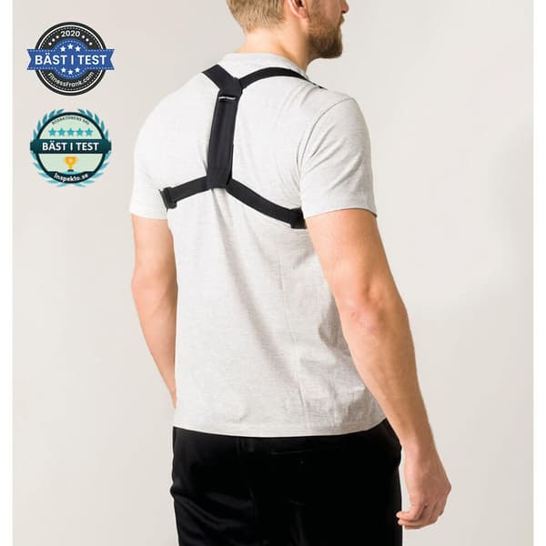 SWEDISH POSTURE Asentotuki Flexi Musta M-L