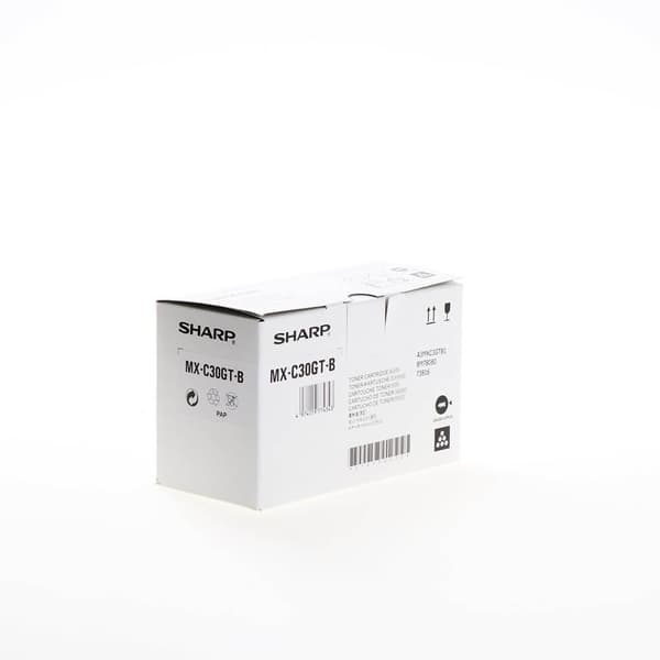 Sharp Toner MXC30GTB MX-C30GT Sort