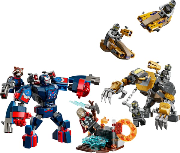 LEGO Supersankarit - Kostajat: Endgame Thor vs. Chitauri (76322) (76322)