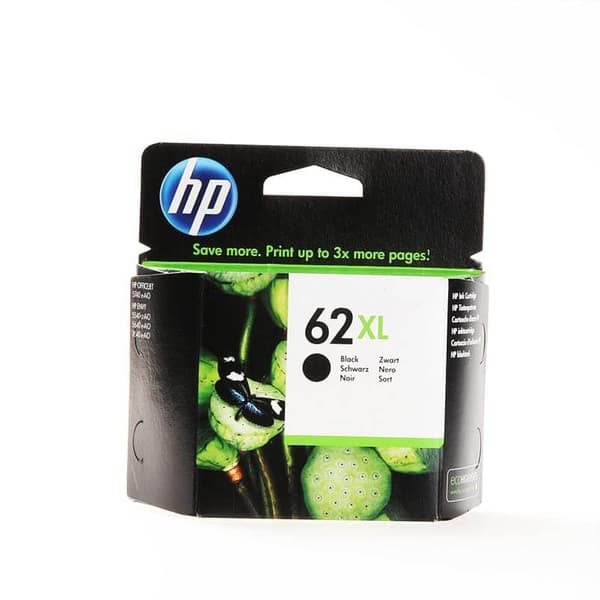 HP Blæk C2P05AE 62XL Sort