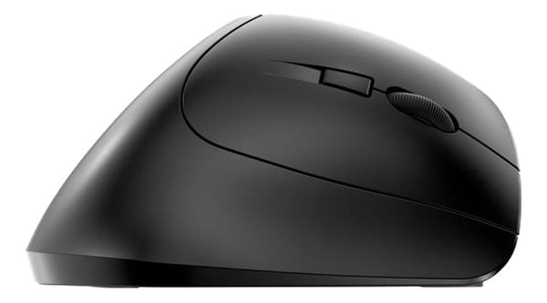 Ergonomisk trådløs mus Svart