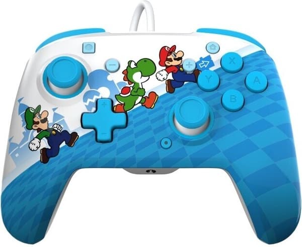 PDP Gaming Rematch Wired Controller – Mario Escape -langallinen peliohjain, Switch